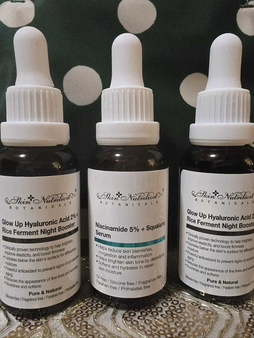 Niacinamide 5% + Squalane Serum - White